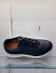 Sneakers in pelle blu