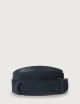 Suede Nobuckle belt blue