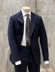 Abito monopetto blu