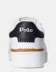 Sneakers Masters Court in pelle bianca tallone nero