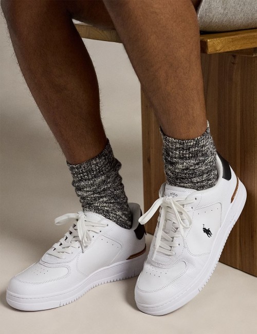 Sneakers Masters Court in pelle bianca