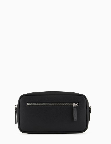 Beauty in pelle rigenerata saffiano placchetta aquila ASV