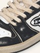 Sneakers uomo Entjpn Egg Rocket vintage in pelle nera