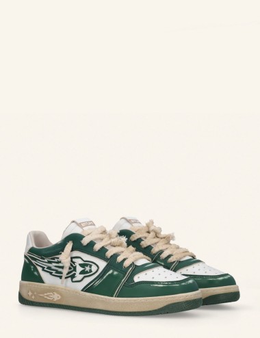 Entjpn Egg Rocket - sneakers unisex vintage in pelle verde