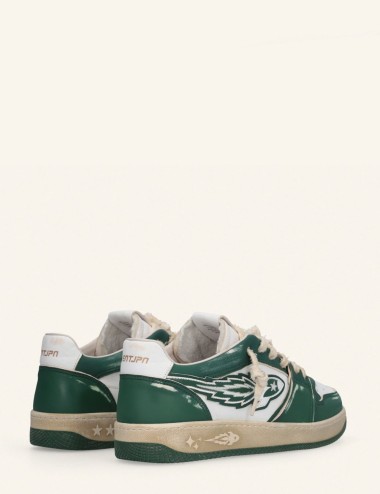 Entjpn Egg Rocket - sneakers unisex vintage in pelle verde