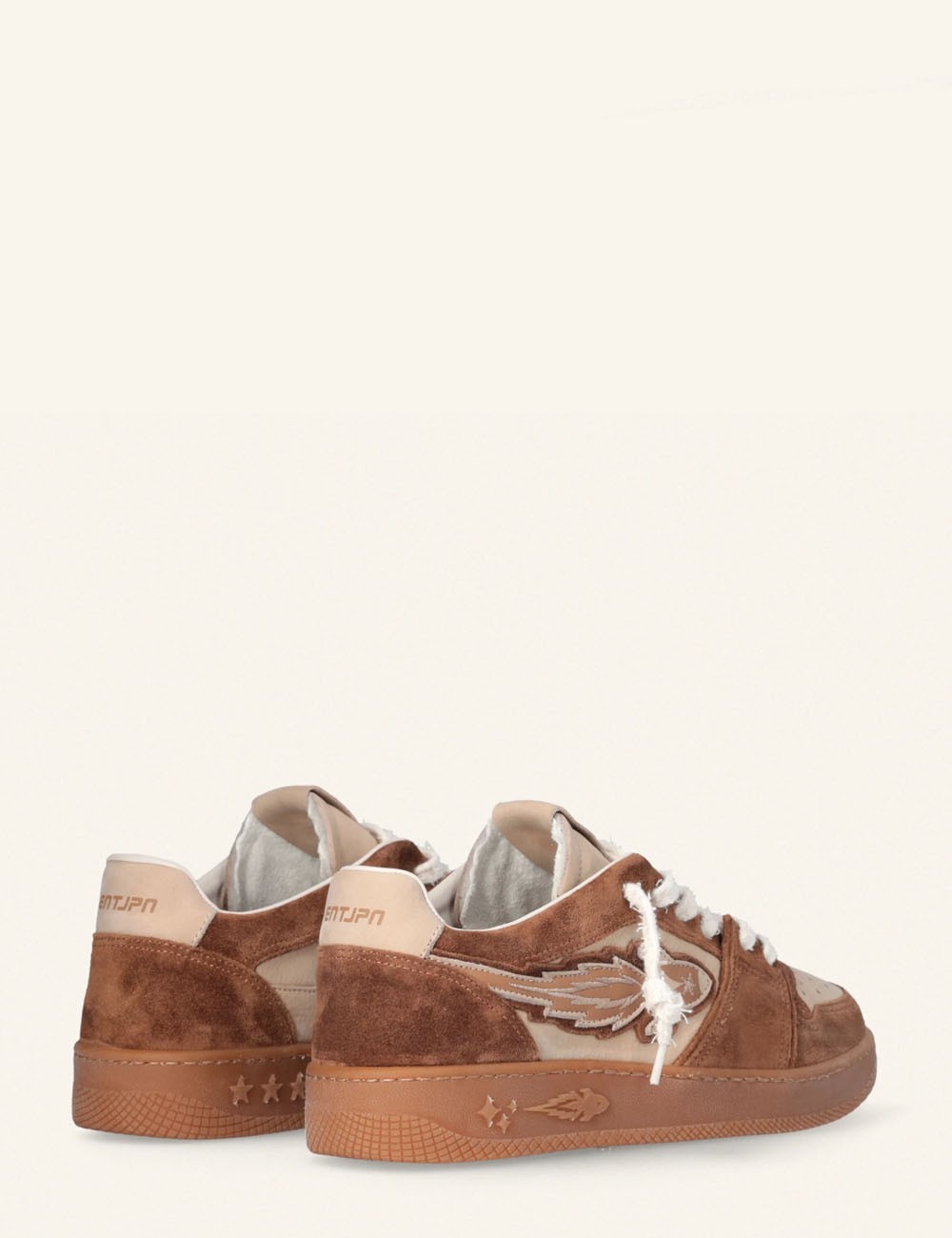 Entjpn Egg Rocket - sneakers unisex bicolor brown