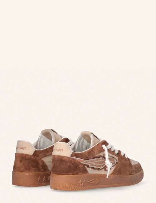 Entjpn Egg Rocket - sneakers unisex bicolor brown