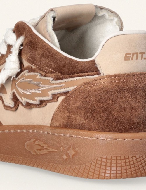 Entjpn Egg Rocket - sneakers unisex bicolor brown