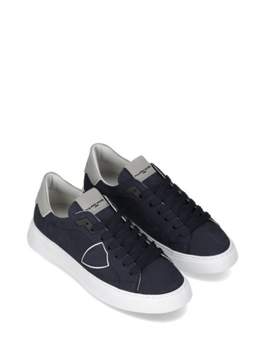 Sneakers Temple Bianco Blu Grigio