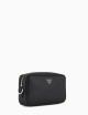 Beauty in pelle rigenerata saffiano placchetta aquila ASV nero
