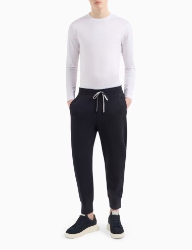 ASV Lyocell-blend jersey jumper white