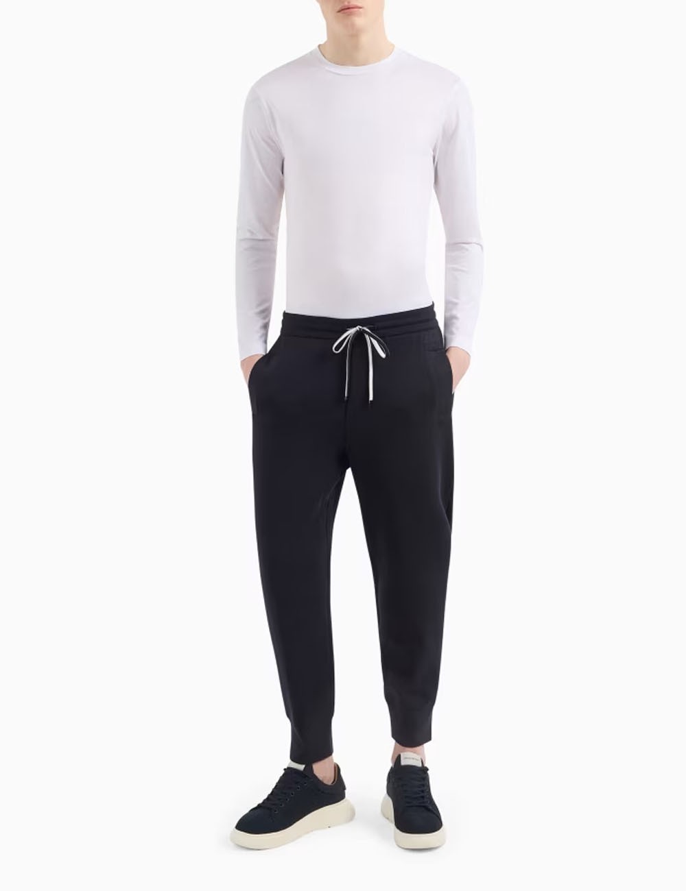 Maglia in jersey misto lyocell ASV bianca