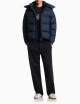 ASV double-jersey sweatshirt with oversized embroidery blue navy
