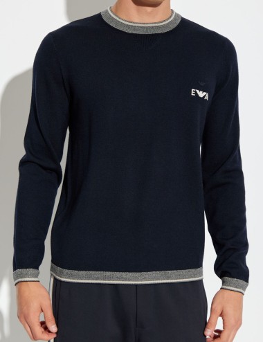 Pullover blu