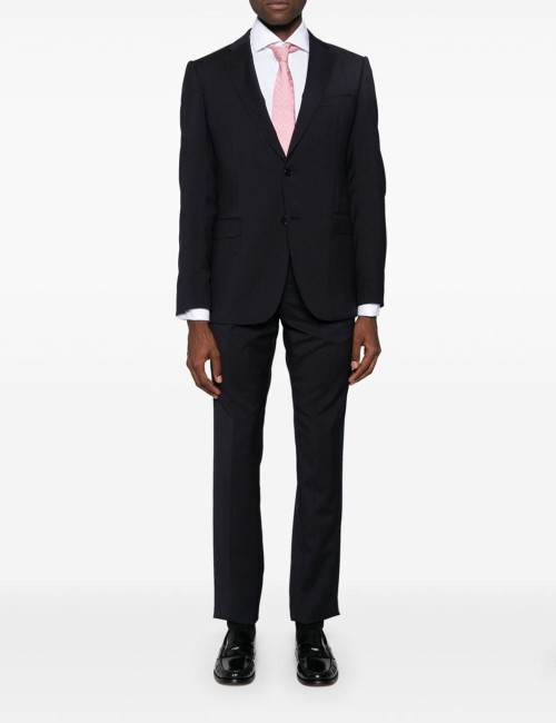 Vestito Monopetto in Lana grigio