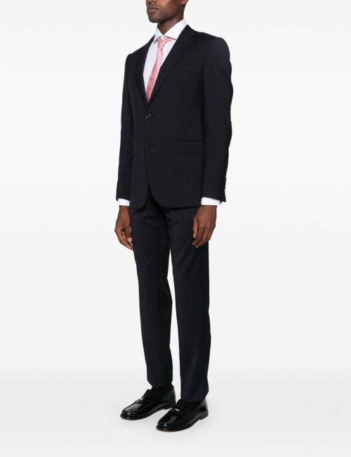Vestito Monopetto in Lana grigio