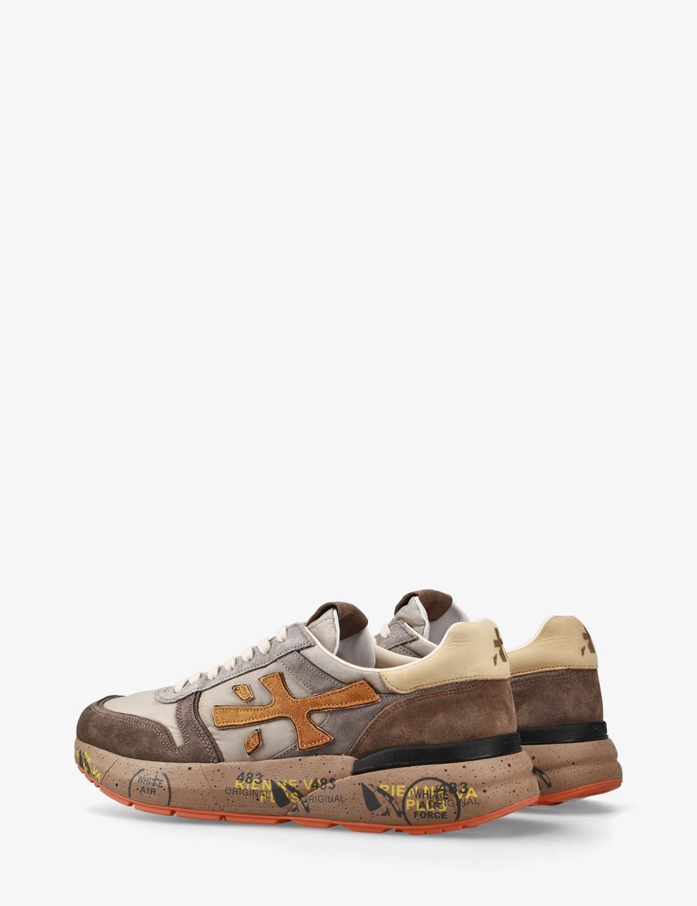 SNEAKERS MICK 7866 TAUPE BROWN