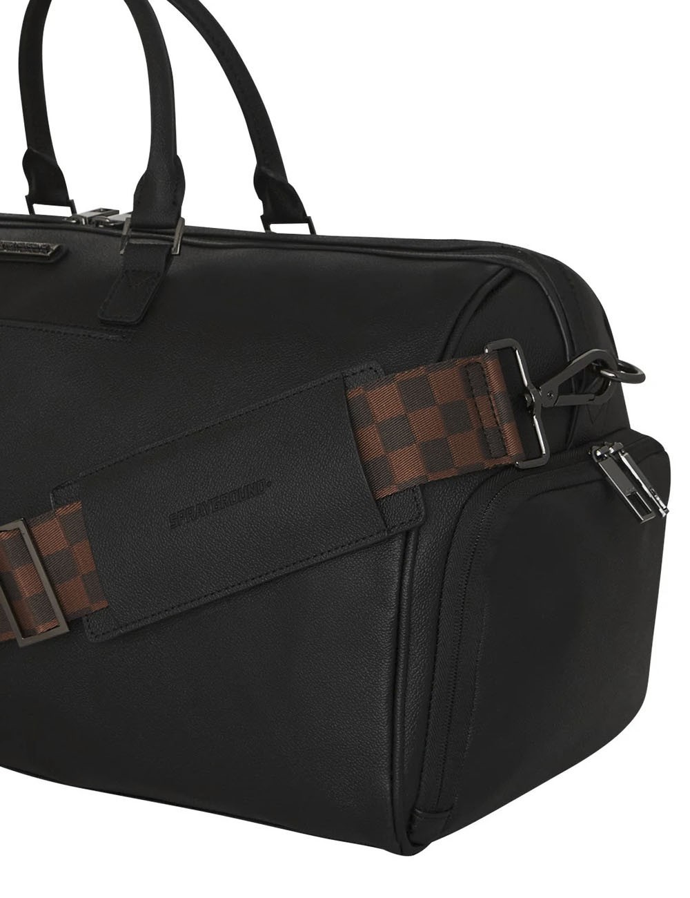 BORSONE DOSE OF CHECK DEUX DUFFLE
