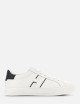 Sneakers leather H691 White Black