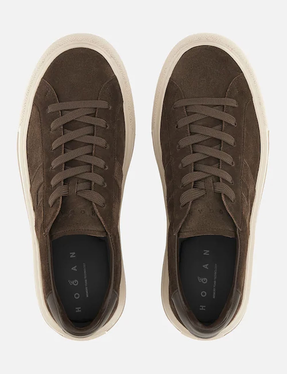 Sneakers scamosciata H691 Marrone