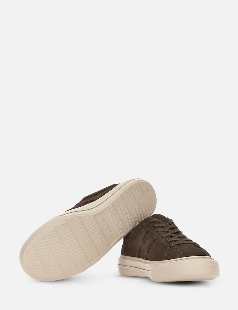 Sneakers scamosciata H691 Marrone