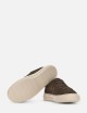 Sneakers in suede H691 Brown