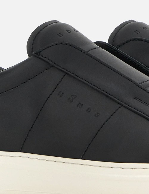 Sneakers  in leather Hogan slip on H-TV Black
