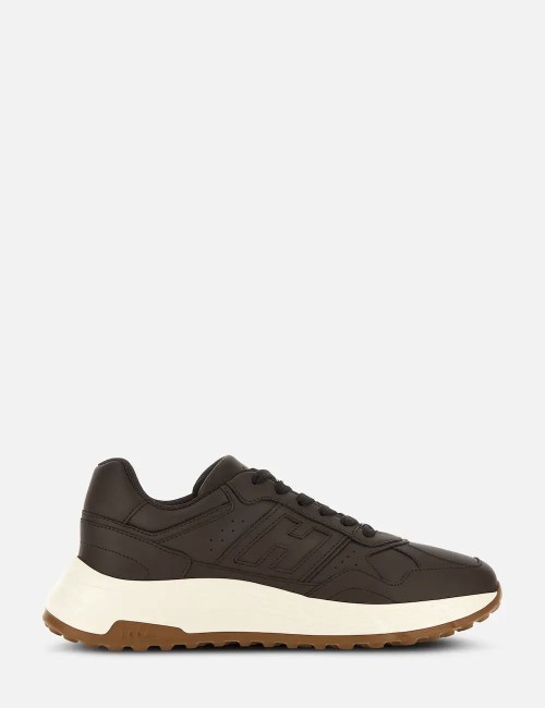 Sneakers in pelle Hyperlight Marrone