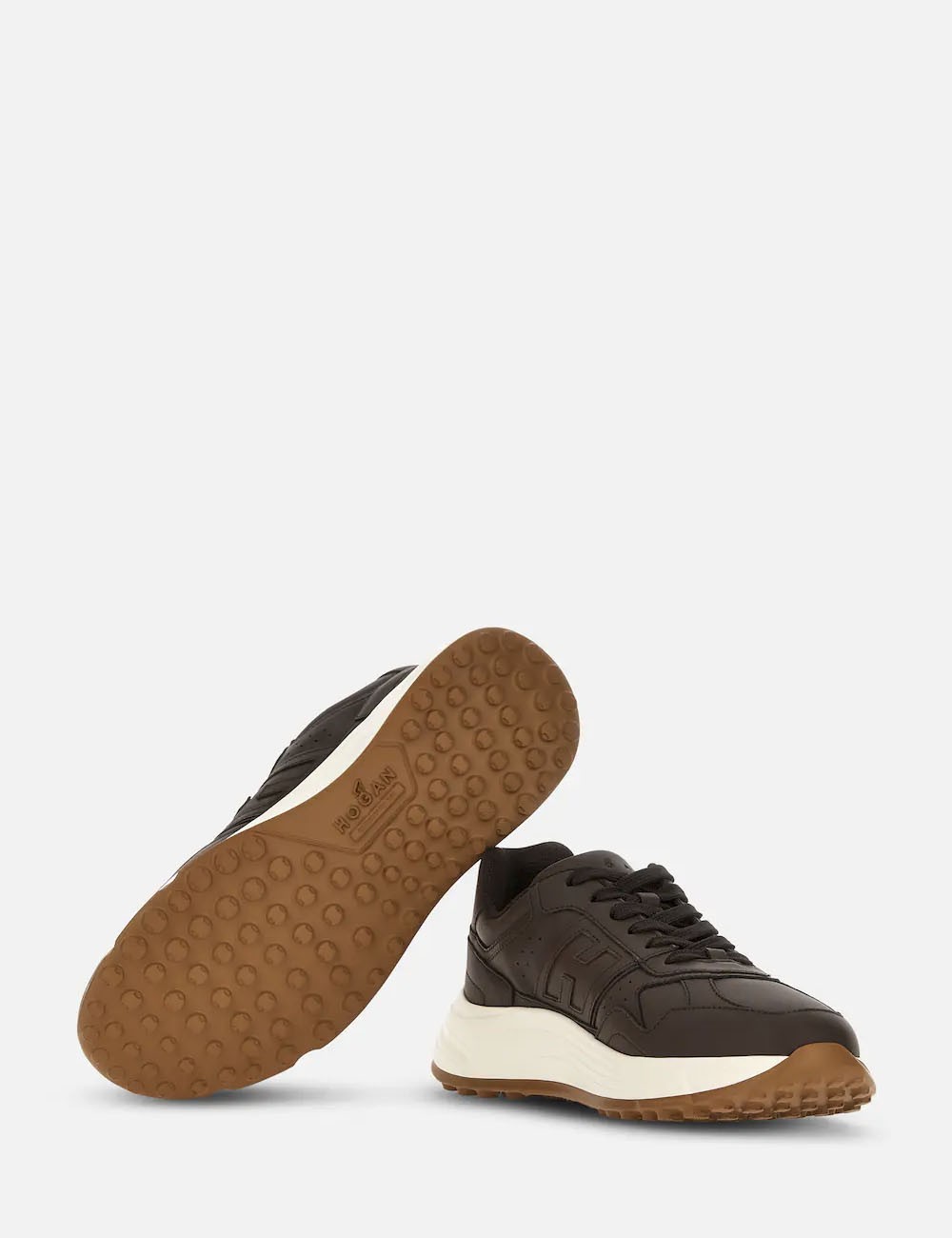 Sneakers in pelle Hyperlight Marrone