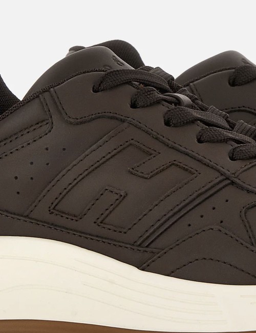 Sneakers in pelle Hyperlight Marrone