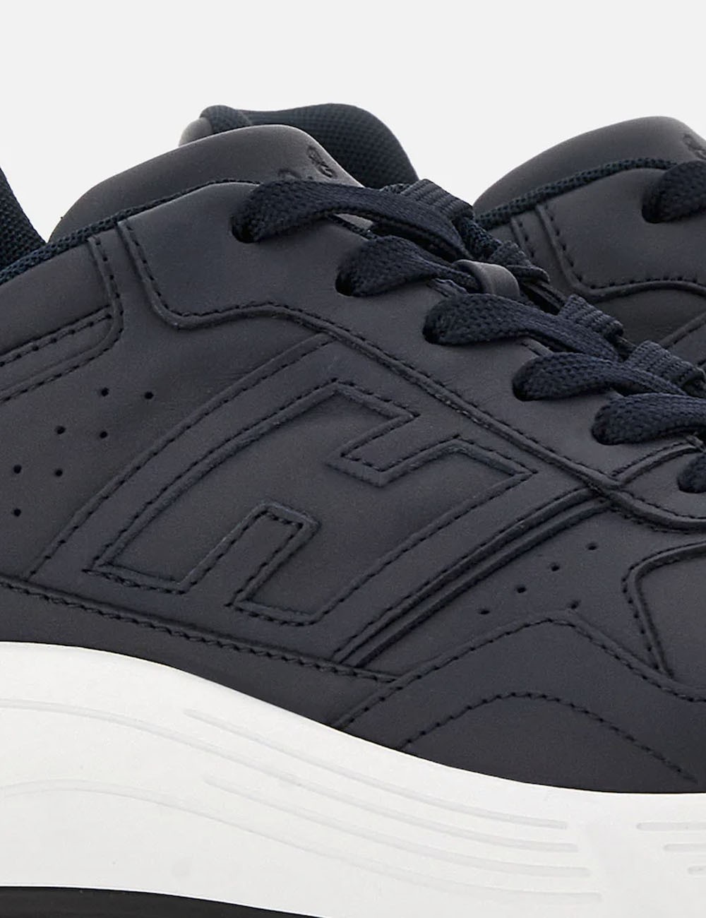 Sneakers in leather Hyperlight Blue