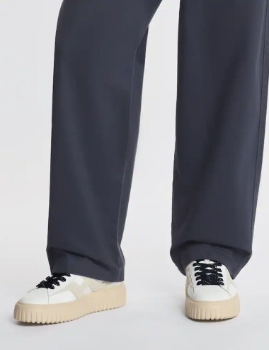 Sneakers Hogan H-Stripes Ivory Grey Blue