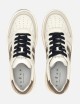 Sneakers in suede H630 Ivory Brown Beige
