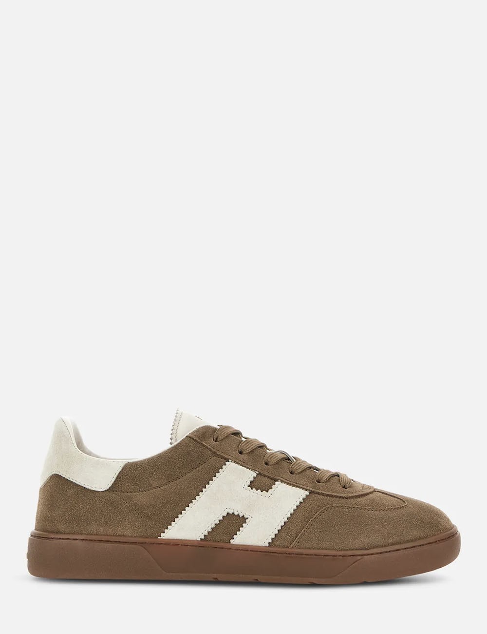 Sneakers in suede Cool Beige