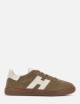 Sneakers in suede Cool Beige