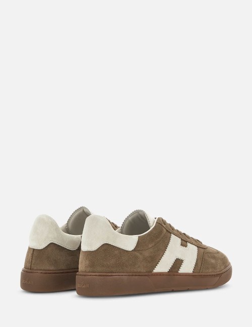 Sneakers scamosciata Cool Beige