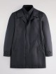 Morning Coat in Popeline Tecnico blu