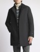 Morning Coat in Popeline Tecnico nero