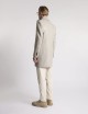 Double Coat in Panno di Lana e Cashmere beige