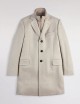 Double Coat in Panno di Lana e Cashmere beige
