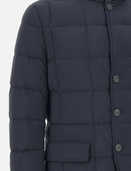 Piumino trapuntato blue
