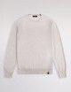 Pull Girocollo in Lana grigio