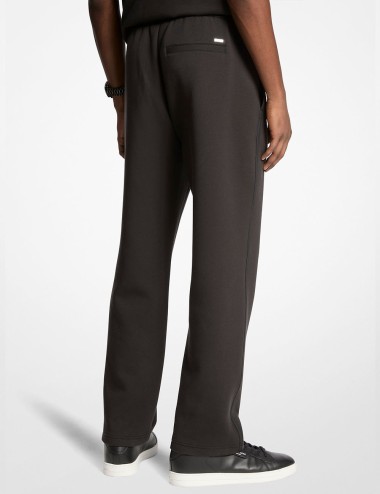 Joggers in misto cotone nero
