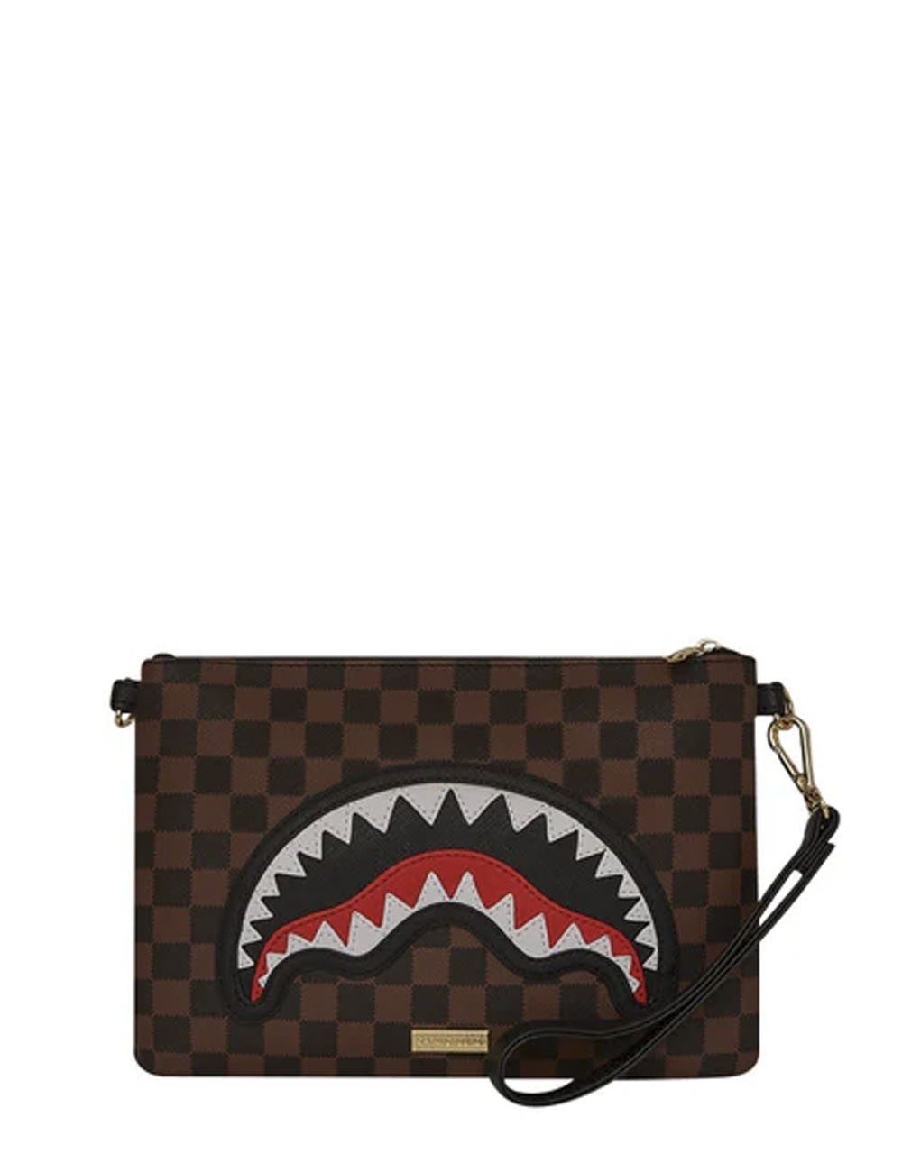 POCHETTE SAWTOOTH SHARKS IN PARIS CROSSOVER CLUTCH
