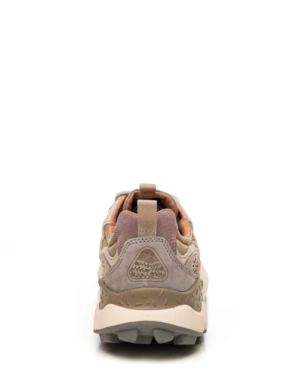 SNEAKERS YAMANO 3 SUEDE GREY-MUD-OFF WHITE