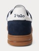 Sneaker Bedford in camoscio Blu navy/Bianco nautico
