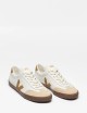 SNEAKERS VOLLEY LEATHER WHITE TENT BARK