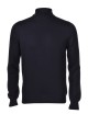 MOCK MERINOS WOOL BLUE NAVY