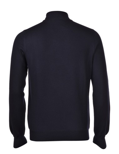 MOCK MERINOS WOOL BLUE NAVY