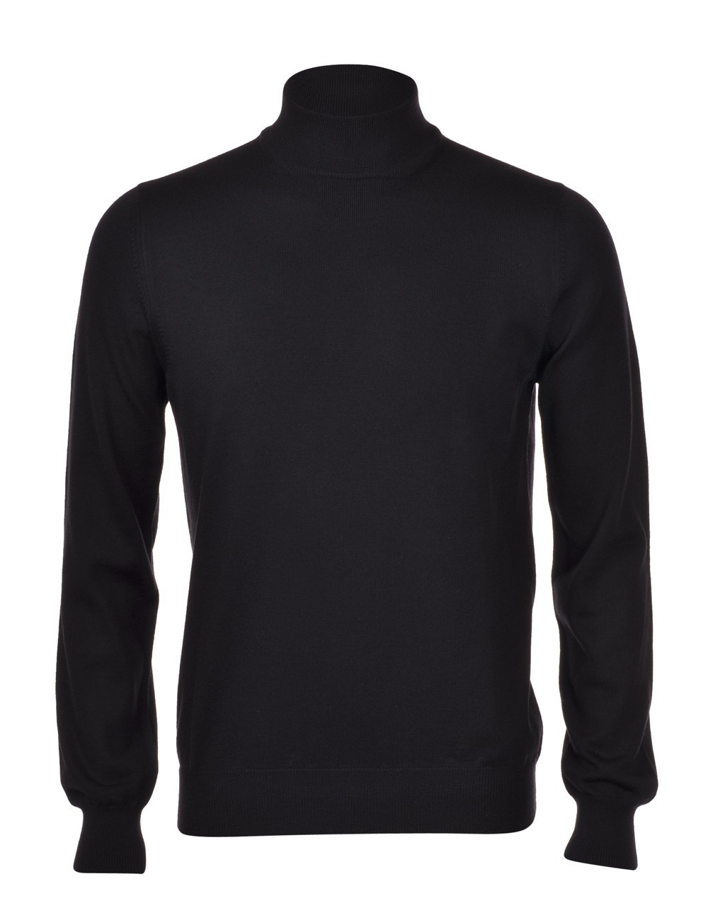 MOCK MERINOS WOOL BLACK